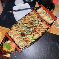   at Kappa Sushi in La Fortuna