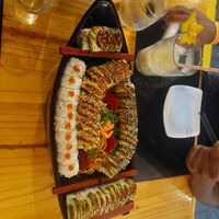 Sushi boat 30 US dollars at Kappa Sushi in La Fortuna