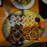 Spicy Tofu und Fuji Rolls at Kappa Sushi in La Fortuna