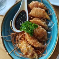 Kimchi Gyoza/Dumplings at Kappa Sushi in La Fortuna