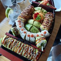 Vegan Sushi Boat at Kappa Sushi in La Fortuna