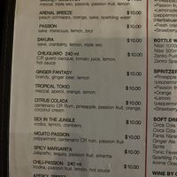   at Kappa Sushi in La Fortuna