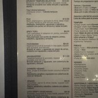   at Kappa Sushi in La Fortuna