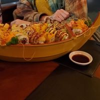 Vegan Sushi Boat at Kappa Sushi in La Fortuna