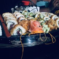 Sushi boat at Kappa Sushi in La Fortuna