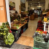 Shop front  at Bio Milanes in Malaga