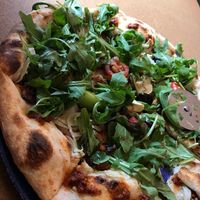 Vegan Pizza at Omnipollos Hatt in Stockholm