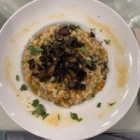 Risotto at Organi Chiado in Lisbon