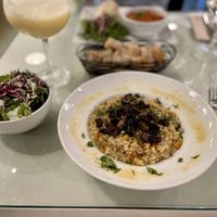 Risotto at Organi Chiado in Lisbon