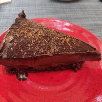 ChocoCream dessert - amazing! at Organi Chiado in Lisbon