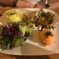 Braised tofu  at Organi Chiado in Lisbon