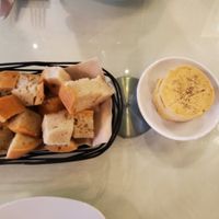 Homemade rice bread and vegan cheese at Organi Chiado in Lisbon