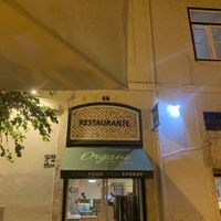 Entrance  at Organi Chiado in Lisbon