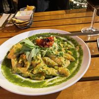 Gluten-free pasty (very tasty, this photo doesn’t do it justice!) at Organi Chiado in Lisbon