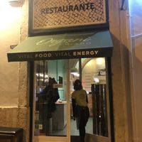 Entrance  at Organi Chiado in Lisbon