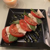 Insalata caprese  at Organi Chiado in Lisbon