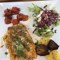 Lasaña  at Organi Chiado in Lisbon