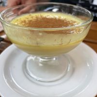 Crema de arroz dulce  at Organi Chiado in Lisbon