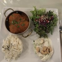 Almôndegas veggie  at Organi Chiado in Lisbon