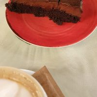 ChocoCream Chocolate Cake at Organi Chiado in Lisbon