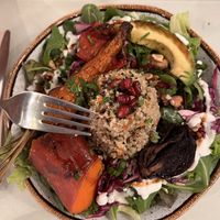 Nice salad   at Organi Chiado in Lisbon