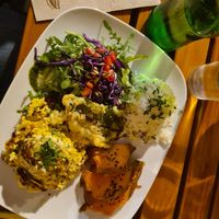 Tofu scramble at Organi Chiado in Lisbon