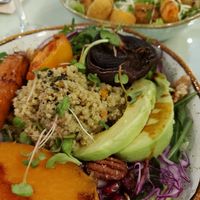 Quinoa salad at Organi Chiado in Lisbon