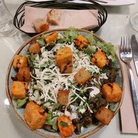 Ceasersalad at Organi Chiado in Lisbon