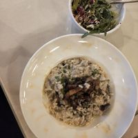 Risotto at Organi Chiado in Lisbon