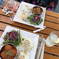 prato do dia: almôndegas de seitan   at Organi Chiado in Lisbon