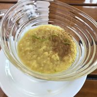 arroz doce 💚 nunca tinha comido esse tradicional doce português na versão vegana, amei   at Organi Chiado in Lisbon