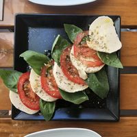 Caprese vegan style   at Organi Chiado in Lisbon