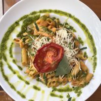 Penne  at Organi Chiado in Lisbon