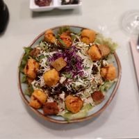 Caeser salad at Organi Chiado in Lisbon