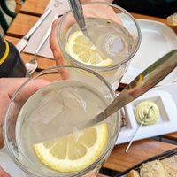 Lemonade at Organi Chiado in Lisbon