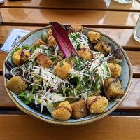 Caesar salad at Organi Chiado in Lisbon