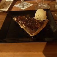 Pecan cake at Organi Chiado in Lisbon