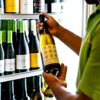 Fab wine at Organi Chiado in Lisbon