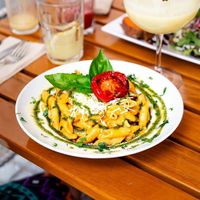 Penne Pasta at Organi Chiado in Lisbon