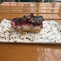 No cheesecake .  at Organi Chiado in Lisbon