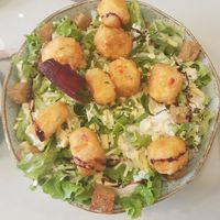 Caesar salad at Organi Chiado in Lisbon