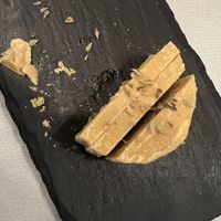 “Cheese” starter made from cashews  at Organi Chiado in Lisbon