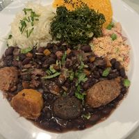 Brazilian bean stew  at Organi Chiado in Lisbon