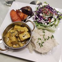 Thai curry at Organi Chiado in Lisbon