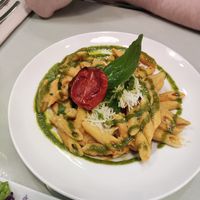 Pasta at Organi Chiado in Lisbon