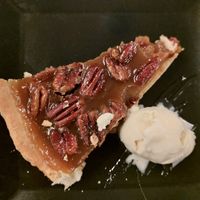 Tarte de noz pecan at Organi Chiado in Lisbon