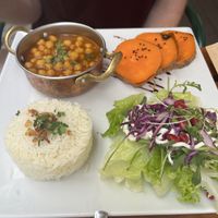 Chana masala  at Organi Chiado in Lisbon