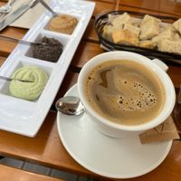 Trio of pâtés (dips) at Organi Chiado in Lisbon