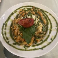 Gluten free pastaa  at Organi Chiado in Lisbon
