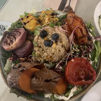 Veggie bowl  at Organi Chiado in Lisbon